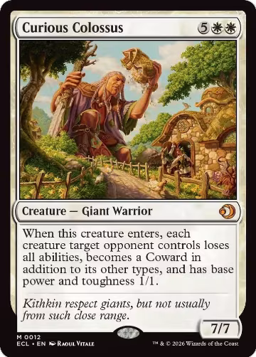 Curious Colossus (12), Lorwyn Eclipsed — Magic card price