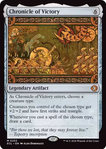 Chronicle of Victory (253), Lorwyn Eclipsed — Magic card price
