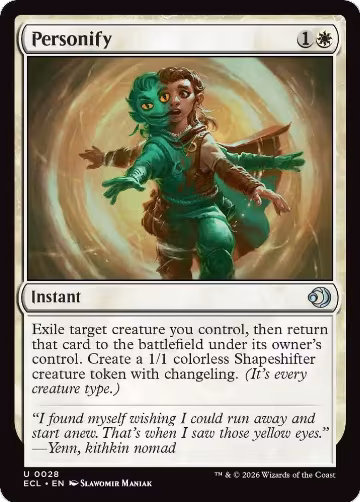 Personify (28), Lorwyn Eclipsed — Magic card price