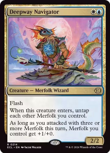 Deepway Navigator (214), Lorwyn Eclipsed — Magic card price