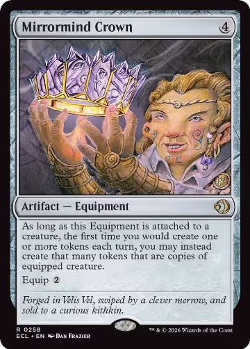 Mirrormind Crown (258), Lorwyn Eclipsed — Magic card price
