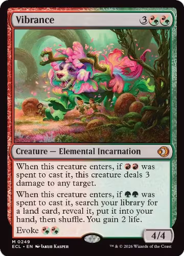 Vibrance (249), Lorwyn Eclipsed — Magic card price