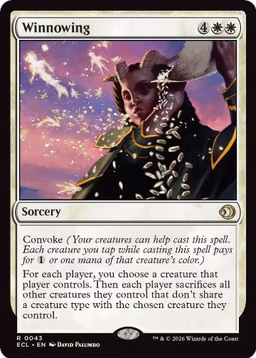 Winnowing (43), Lorwyn Eclipsed — Magic card price