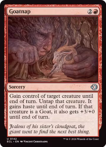 Goatnap (142), Lorwyn Eclipsed — Magic card price