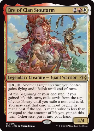Bre of Clan Stoutarm (207), Lorwyn Eclipsed — Magic card price