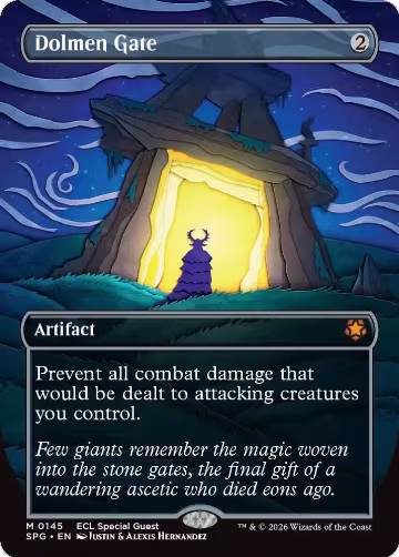 Dolmen Gate (Borderless) (145), Special Guests — Magic card price