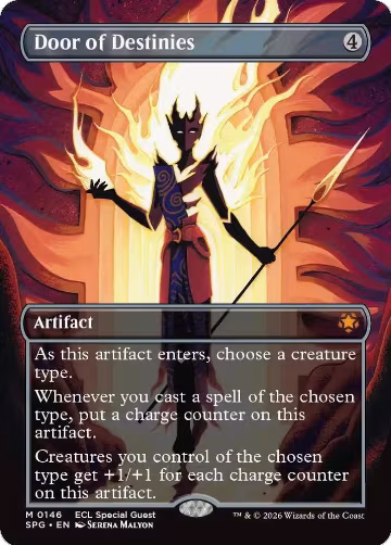 Door of Destinies (Borderless) (146), Special Guests — Magic card price