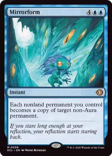 Mirrorform (59), Lorwyn Eclipsed — Magic card price