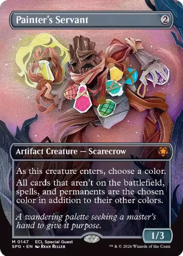 Painter's Servant (Borderless) (147), Special Guests — Magic card price