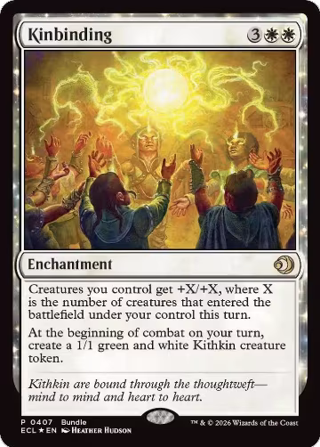 Kinbinding (407), Unique and Miscellaneous Promos — Magic card price