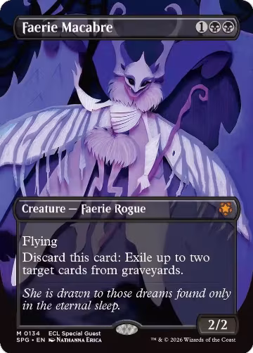 Faerie Macabre (Borderless) (134), Special Guests — Magic card price