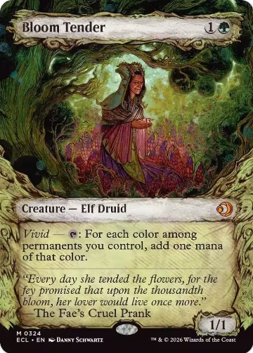 Bloom Tender (0324) (Showcase) (324), Lorwyn Eclipsed — Magic card price