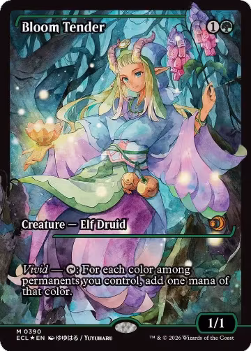 Bloom Tender (0390) (Showcase) (390), Lorwyn Eclipsed — Magic card price