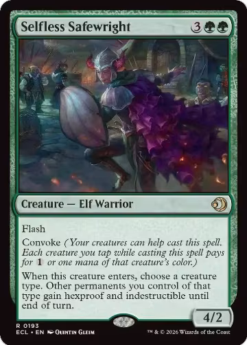 Selfless Safewright (193), Lorwyn Eclipsed — Magic card price