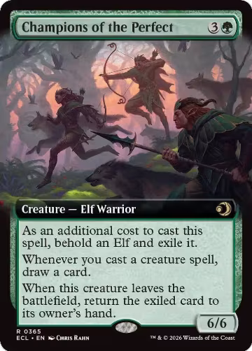 Champions of the Perfect (Extended Art) (365), Lorwyn Eclipsed — Magic card price