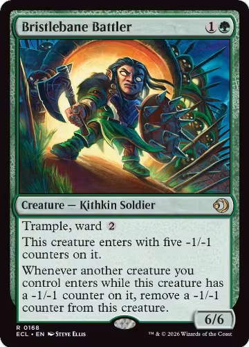 Bristlebane Battler (168), Lorwyn Eclipsed — Magic card price