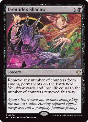 Eventide's Shadow (8), Commander: Lorwyn Eclipsed — Magic card price