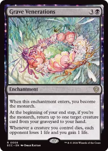 Grave Venerations (9), Commander: Lorwyn Eclipsed — Magic card price
