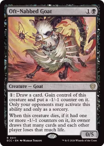 Oft-Nabbed Goat (11), Commander: Lorwyn Eclipsed — Magic card price