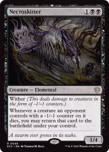 Necroskitter (48), Commander: Lorwyn Eclipsed — Magic card price