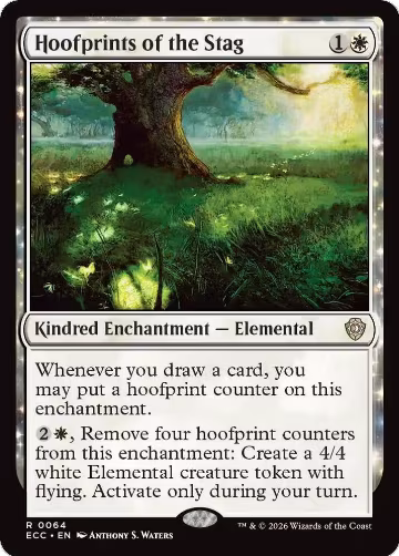Hoofprints of the Stag (64), Commander: Lorwyn Eclipsed — Magic card price