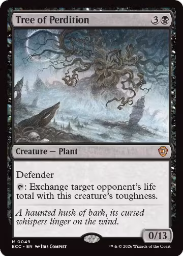 Tree of Perdition (49), Commander: Lorwyn Eclipsed — Magic card price