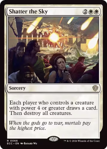 Shatter the Sky (66), Commander: Lorwyn Eclipsed — Magic card price