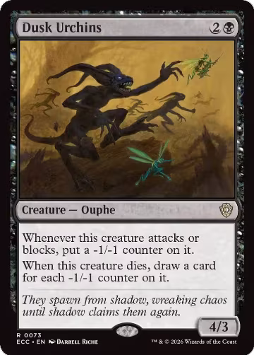 Dusk Urchins (73), Commander: Lorwyn Eclipsed — Magic card price