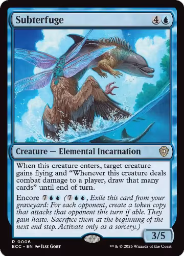 Subterfuge (6), Commander: Lorwyn Eclipsed — Magic card price