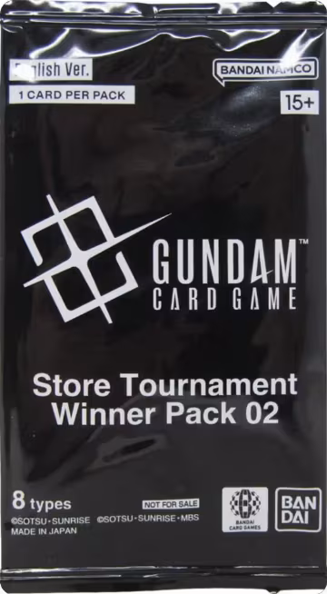 Store Tournament Winner Pack 02, Gundam Promotional Cards — Gundam sealed product price