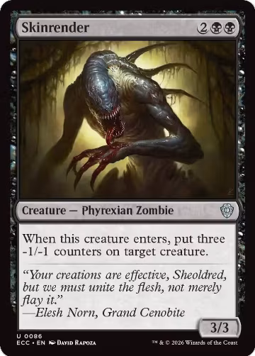 Skinrender (86), Commander: Lorwyn Eclipsed — Magic card price