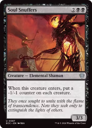 Soul Snuffers (87), Commander: Lorwyn Eclipsed — Magic card price