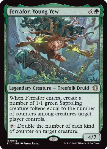 Ferrafor, Young Yew (16), Commander: Lorwyn Eclipsed — Magic card price