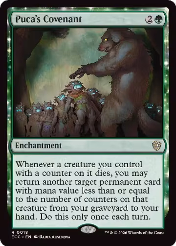 Puca's Covenant (18), Commander: Lorwyn Eclipsed — Magic card price