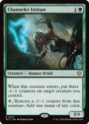 Channeler Initiate (101), Commander: Lorwyn Eclipsed — Magic card price