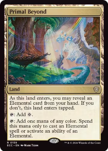 Primal Beyond (159), Commander: Lorwyn Eclipsed — Magic card price