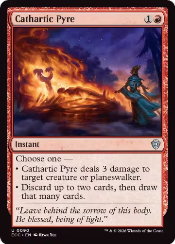 Cathartic Pyre (90), Commander: Lorwyn Eclipsed — Magic card price