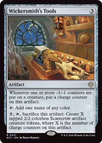 Wickersmith's Tools (21), Commander: Lorwyn Eclipsed — Magic card price