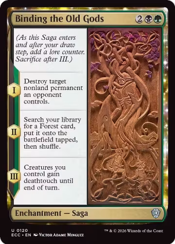 Binding the Old Gods (120), Commander: Lorwyn Eclipsed — Magic card price
