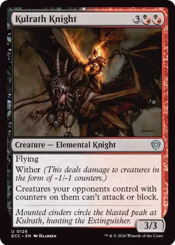 Kulrath Knight (126), Commander: Lorwyn Eclipsed — Magic card price