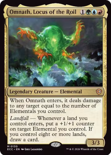 Omnath, Locus of the Roil (130), Commander: Lorwyn Eclipsed — Magic card price