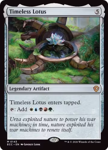 Timeless Lotus (143), Commander: Lorwyn Eclipsed — Magic card price