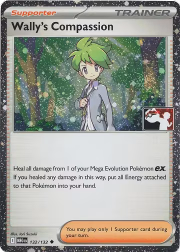 Wally's Compassion - 132/132 (Cosmos Holo) (132/132), Prize Pack Series Cards — Pokémon card price