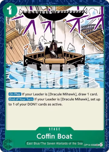 Coffin Boat (OP14-039), The Azure Sea's Seven — One Piece card price