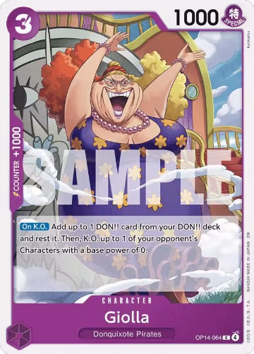 Giolla (OP14-064), The Azure Sea's Seven — One Piece card price