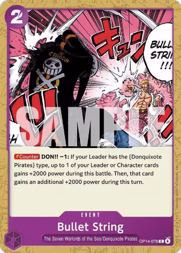 Bullet String (OP14-078), The Azure Sea's Seven — One Piece card price
