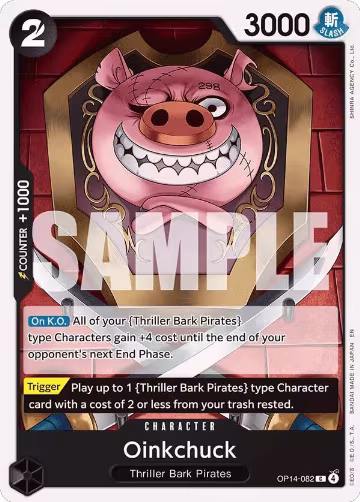 Oinkchuck (OP14-082), The Azure Sea's Seven — One Piece card price