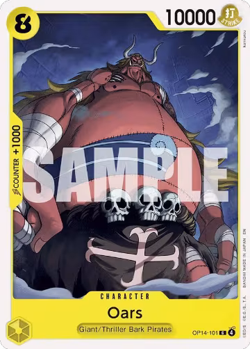 Oars (OP14-101), The Azure Sea's Seven — One Piece card price