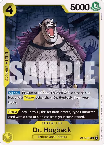 Dr. Hogback (OP14-110), The Azure Sea's Seven — One Piece card price