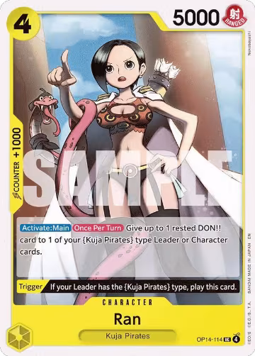 Ran (OP14-114), The Azure Sea's Seven — One Piece card price
